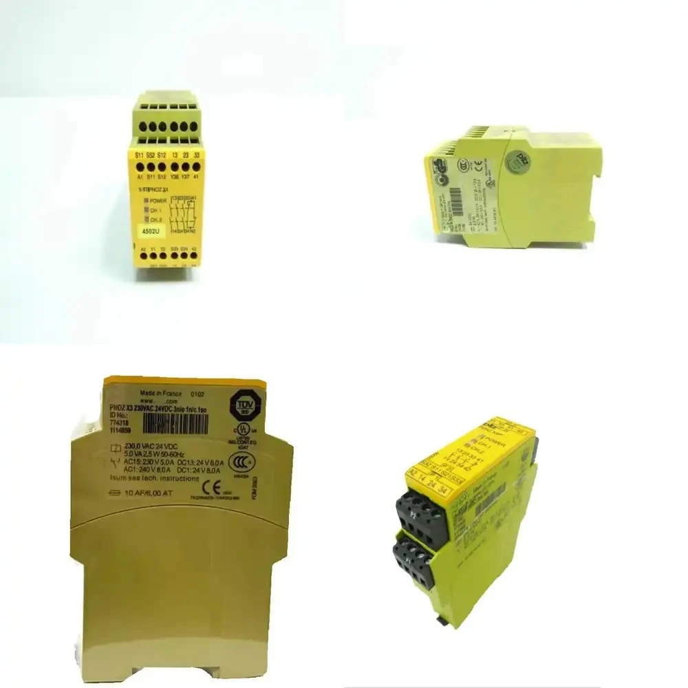 

Реле безопасности X4 24VDC 3NO 1NC 774730, контроллер 24VDC, оригинальная упаковка