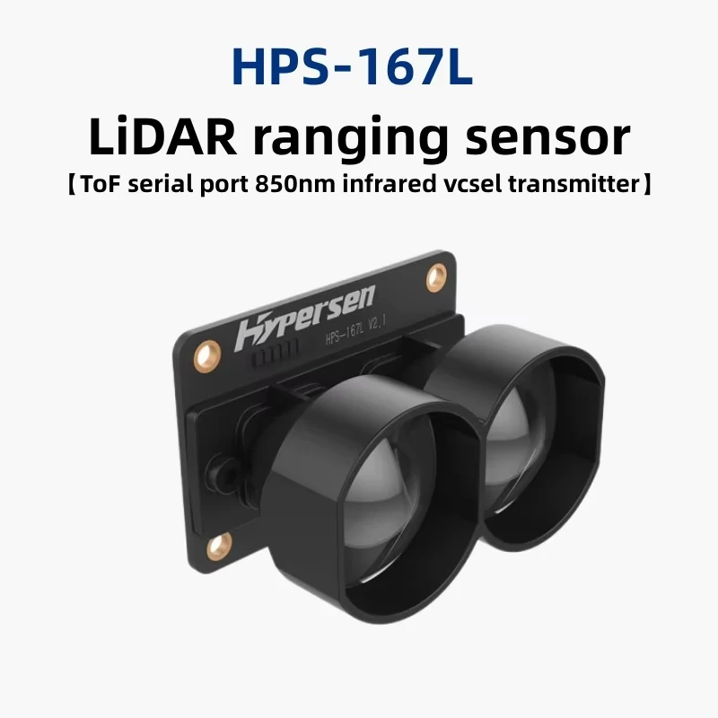 Hypersen HPS-167L 40 meters ToF laser radar real-time ranging sensor obstacle avoidance module