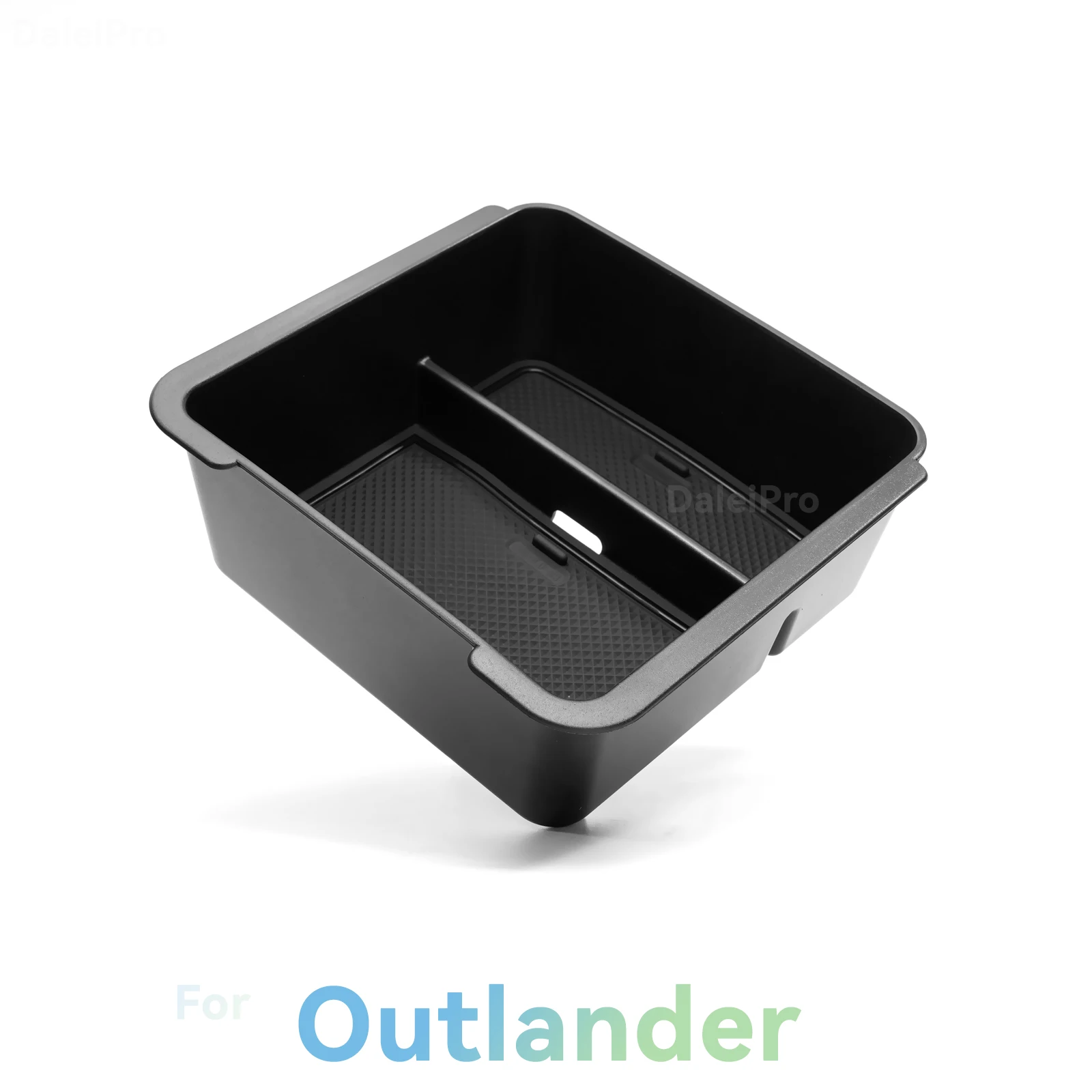 Für Mitsubishi Outlander 2022 2023 2024 2025 2026 Armlehnen-Organizer: Versteckter Aufbewahrungsbehälter mit oberer Ablage und weichem Silikonpolster – Detail 2