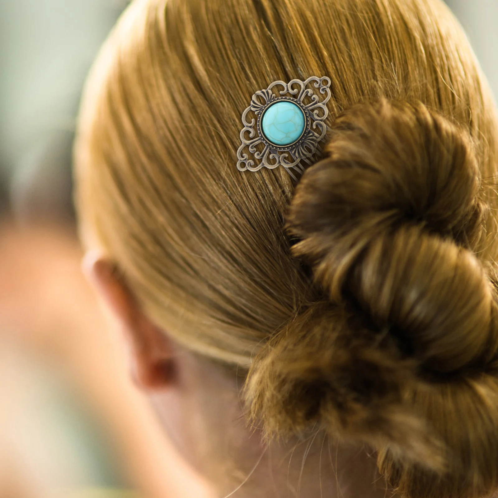 

3Pcs Vintage Hair Combs Crystal Embellished Decorative Side Combs Bridal Hair Clip Wedding Accessories for Bride