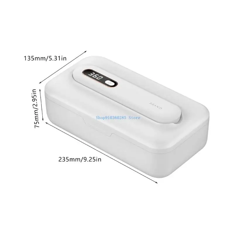 K9FF Baby Pacifier Teether Storage Case Sterilizer Box Portable Hygienic Container