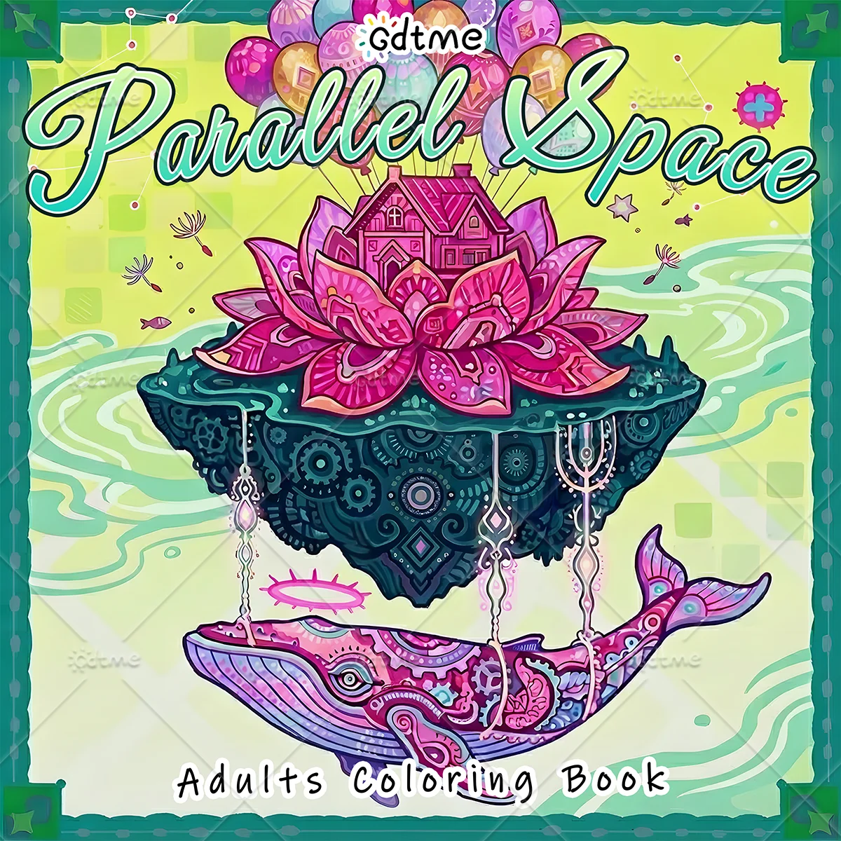 Parallel Space Adult Coloring Book for Stress Relief Upgraded Paper Comfortable Drawing Perfect Holiday Gift for Friends Family