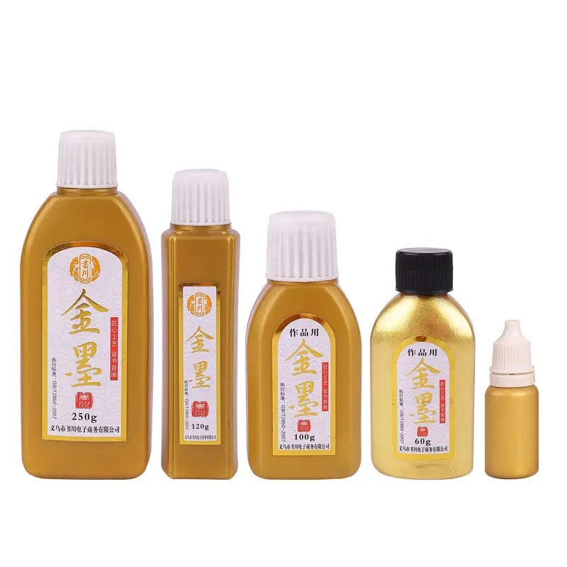 Brush Gold And Ink To Write Blessing Characters Spring Festival Couplets Calligraphy And Painting Creation