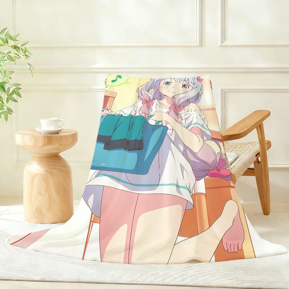 Anime Kawaii Eromanga S-sensei Izumi Sagiri Blanket Throw Super Cosy Plush Living Room Sofa Couch Childish Birthday Gifts