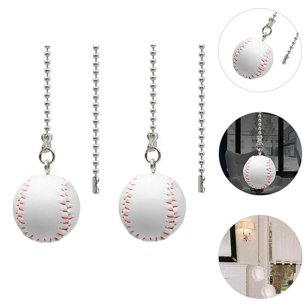 

2pcs Stainless Steel Pull Chain Extension For Ceiling Adjustable Length Dog Tag Key Chain Decorative Fan Pulls Pull