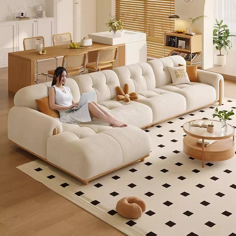 

Nordic Corner Living Room Sofas Couch Floor Lazy Love Seat Modern Living Room Sofas Designer Mid Century Divano Home Furniture