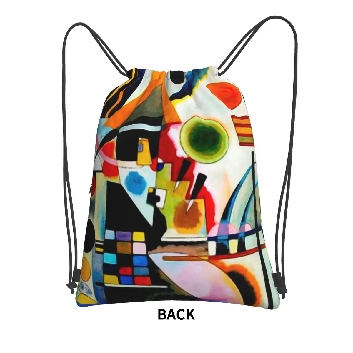 Kandinsky - Swinging Backpacks Multi-function Drawstring Bags Sundries Bag Book Bags for Travel School