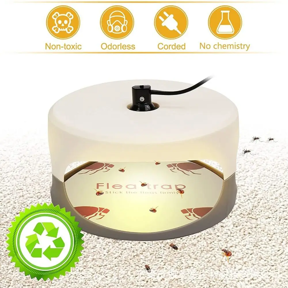Round Shape Sticky Capture Trap Effective Reusable Pest Control Capture Trap Natural Control Adhesive Sticky Insect Catcher