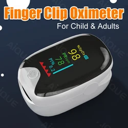 Finger Clip Pulse Oximeter TFT OLED Screen Blood Oxygen Saturation Monitor Finger Pulse Spo2 Oximetry Saturometer Practical Care