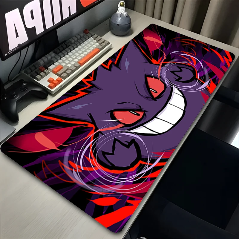 Tappetino per mouse da gioco di grandi dimensioni Regali adorabili G-Gengars Tappetini per mouse morbidi Tappetini da scrivania per tappetini per tastiera per PC Tappeto da tavolo 900x400 Tappetino per mouse per computer