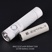 MAO Convoy S21E 21700 flashlight B35AM 719A R90 high CRI,Type-c charging port,with battery