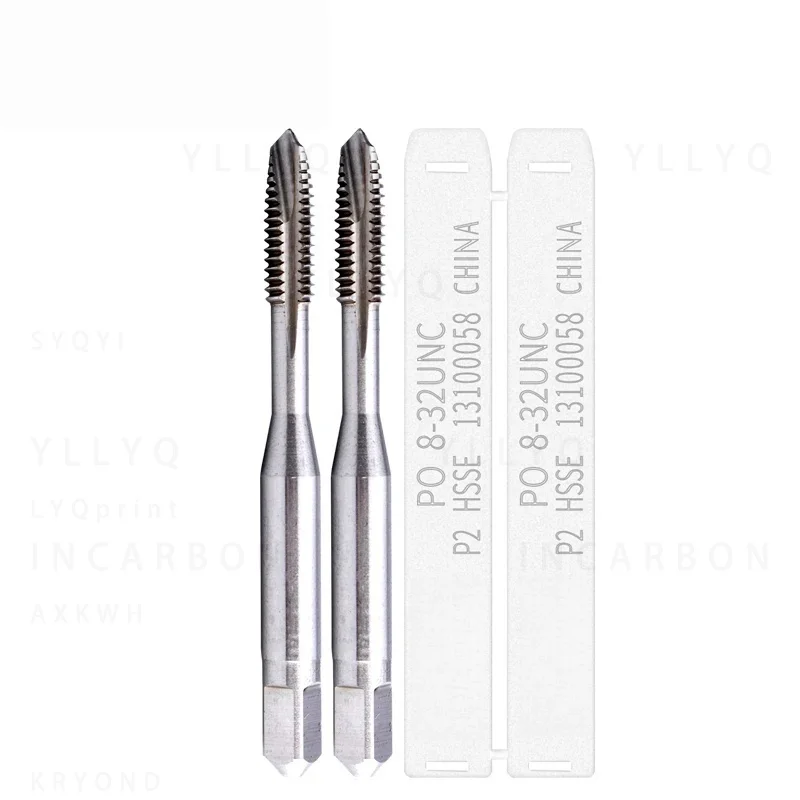 HSSE-M35 JIS Standard Spiral Pointed Tap UNC 2-56 3-48 4-40 6-32 8-32 10-24 12-24 1/4 3/8 Machine Screw Thread Taps