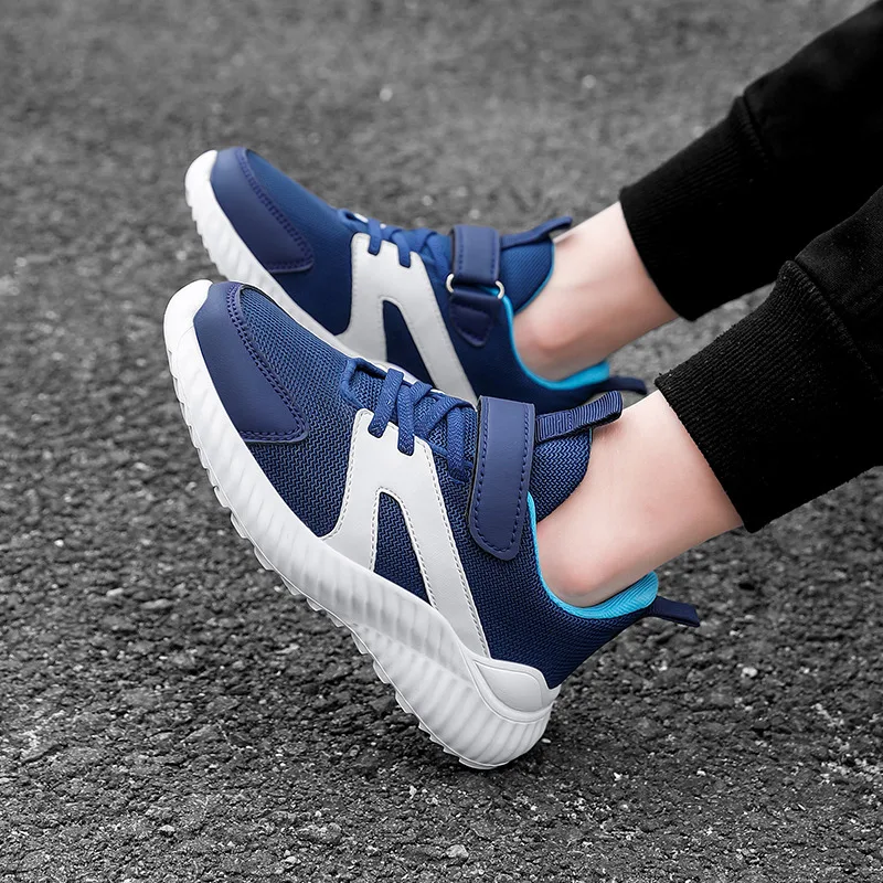 New Arrival Big Size 39 Running Shoes for Boys Comfortable Soft Sports Shoes Trainers Children Lightweight Outdoor Sneakers Kids