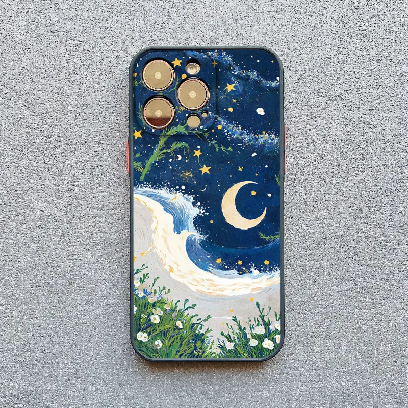 The Little Prince Starry Sky Phone Case For iPhone 17 16 15 14 Pro Max Plus 13 12 11 Pro Max Mini XR XS X 7 8 SE2 Shell Fundas - Image 6