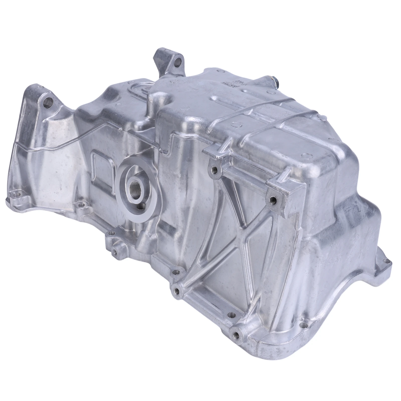 車のエンジンオイルパンフィット L4 1.5L 2009-2013 マニュアルトランスミッションアルミ自動車エンジンオイルパン交換 11200RB0000