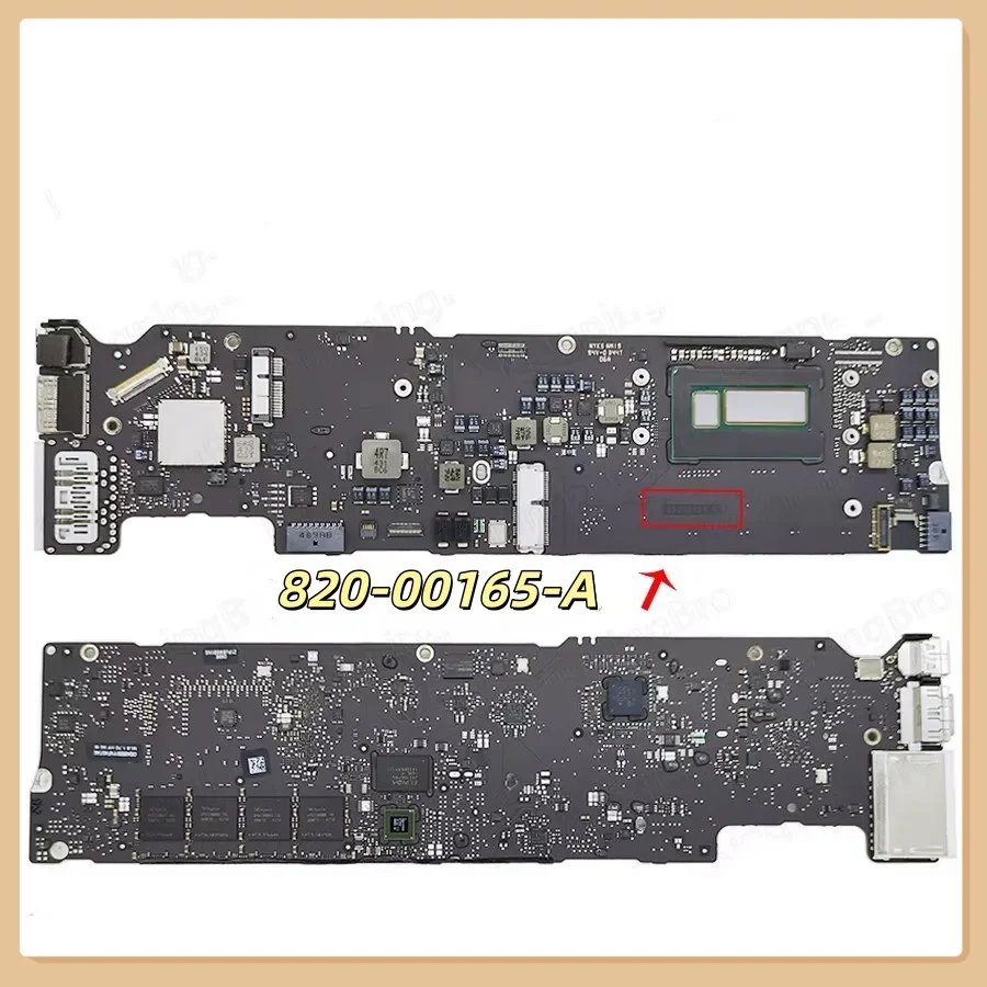 Original A1466 Motherboard, Suitable for MacBook Air 13 'A1466 Logic Card 820-00165-A 2015 Year 1.6GHz I5 2.2GHz I7 4GB 8GB image 4