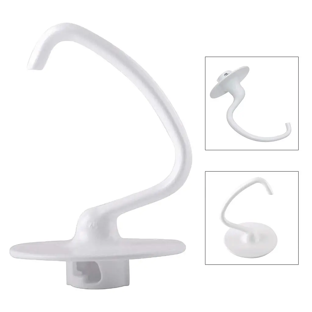 Replacement K5ADH Coated Metal Dough Hook Spare for 3K5SS K5SS KDM5 Mixer