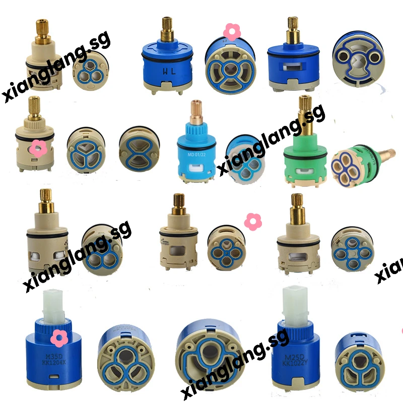 

Faucet Valve Core 22/25/26/28/38mm Hot/Cold Water Faucet Spool Home Bathroom Mixed Shower Switch Accessories 2/3/4 Gear