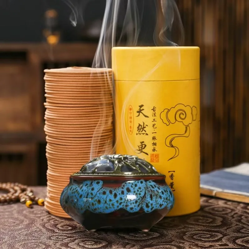 40 / 48 / 96 / 120 Plates of Incense, Natural Materials Approx. 4-Hour Home Indoor Incense Tabs Santal, Scenic, Aesinthe, Floral - view 4