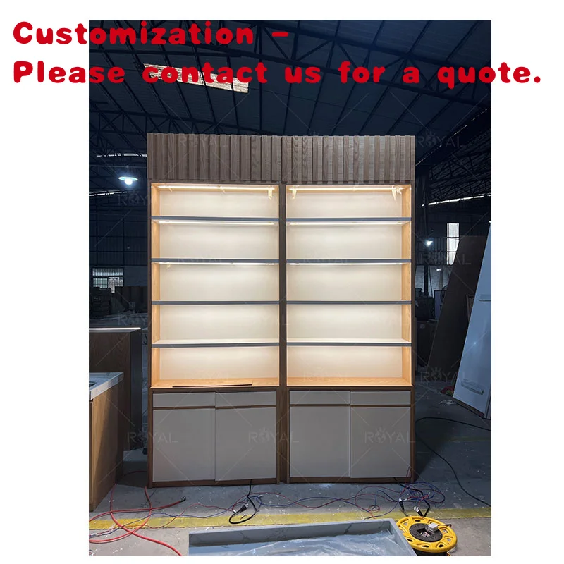 custom.Beauty Shop Furniture Spa Retail Display Reception Furniture Spa
