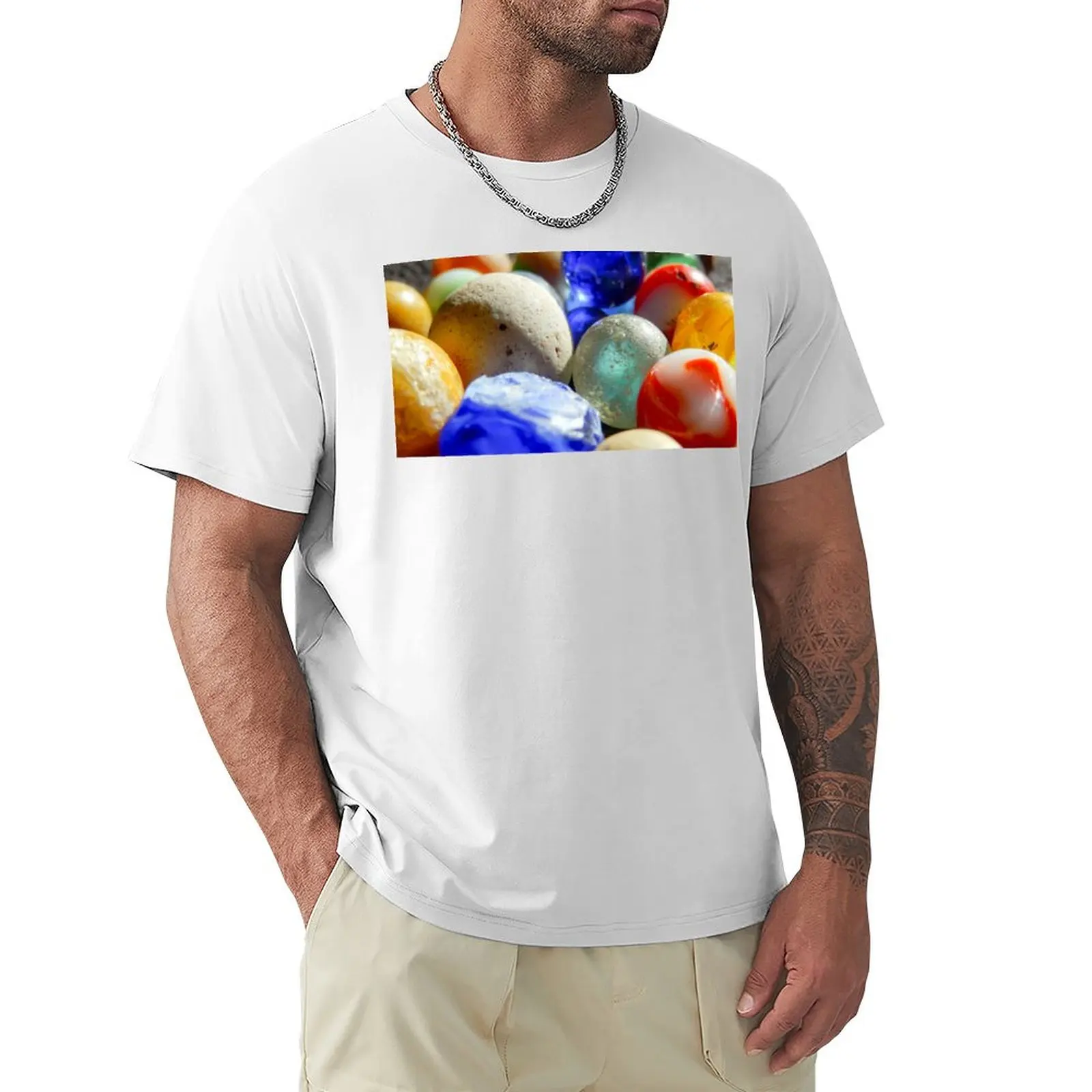 Old Marbles T-Shirt vintage clothes plus sizes mens t shirts pack