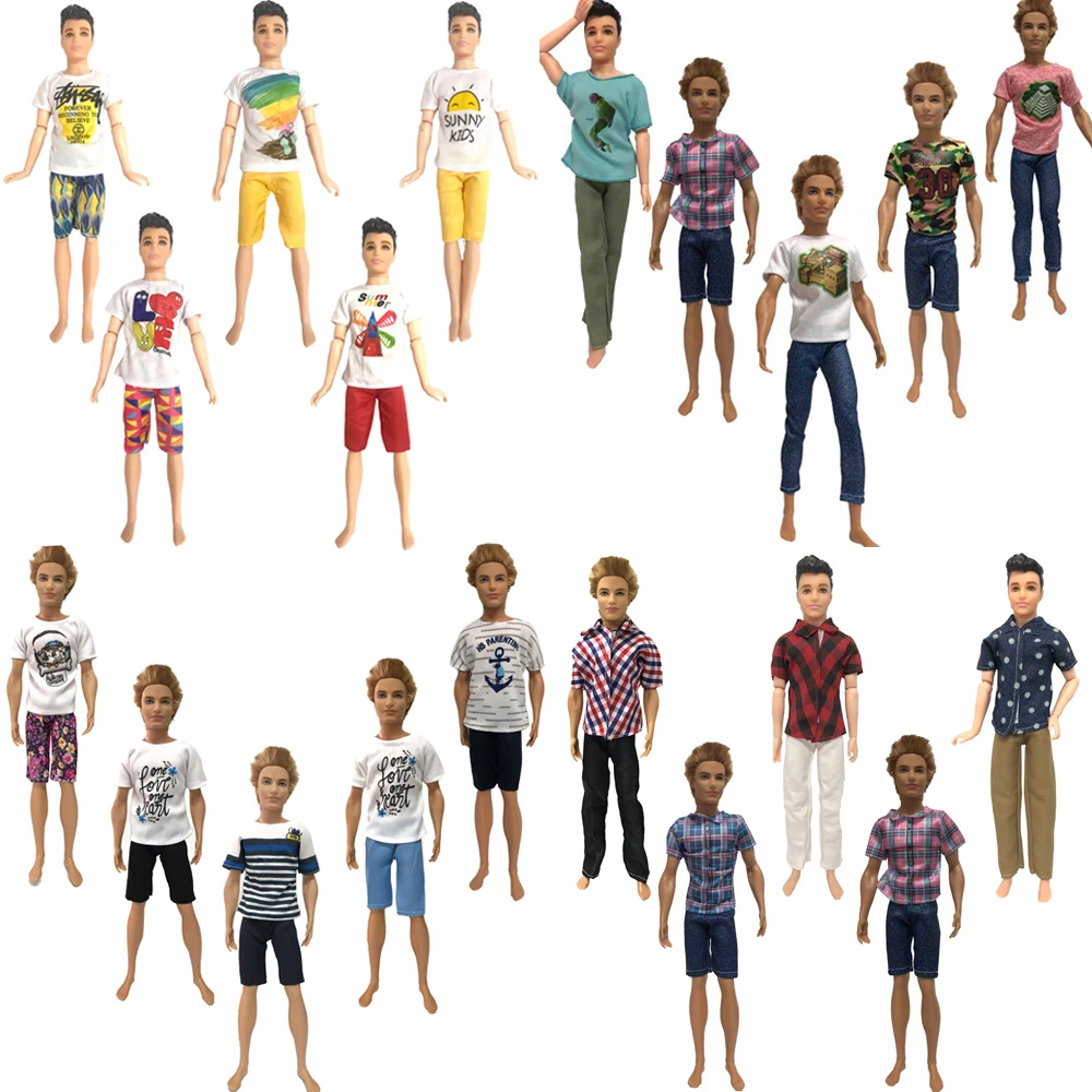 NK Mix 5 Set 30 CM Prins Casual Pak Mode 1/6 Pop Kleding Voor BJD Pop Accessoires Vriend Voor Mannelijke pop Kind Gift Speelgoed JJ