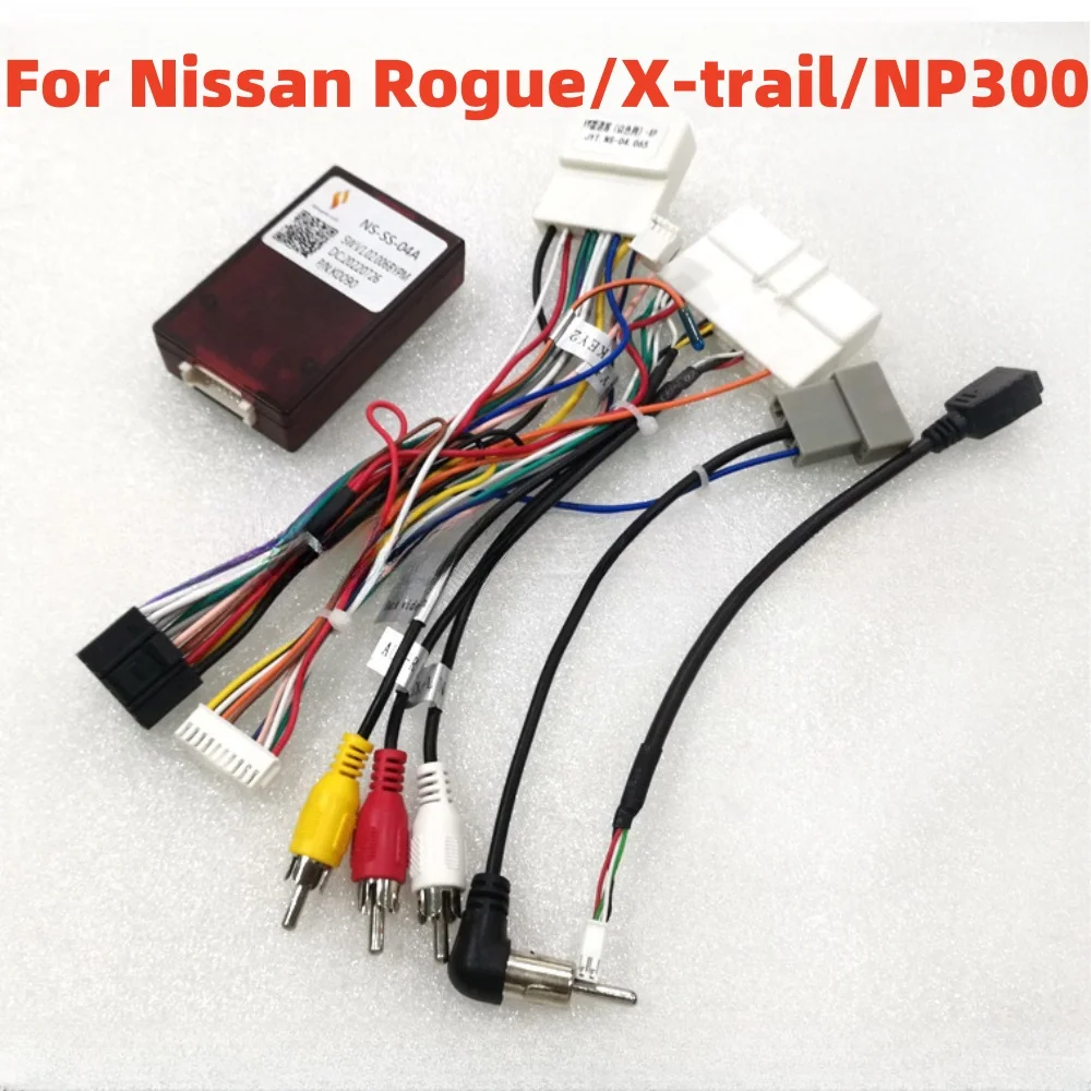 Canbus Box NS-SS-04A  For Nissan Qashqai/Teana/Kicks/ X-Trail/ NP300/ Rogue/ Support 360 Camera Function For16Pin Android Radio