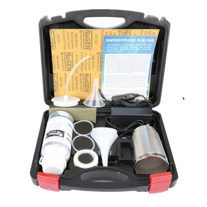 Headlight Restoration Renew Kit Atomizer Cup Headlight Repair Kit  Varnish Headlight Restore