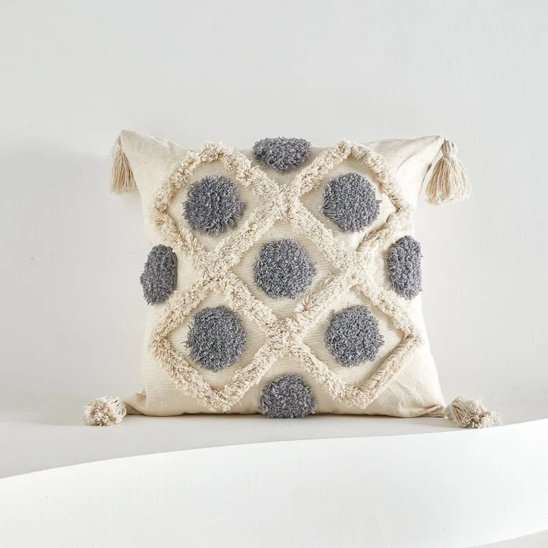 

Nordic Bohemian Style Pillows Cushions Sofas Living Rooms Plush Pillows