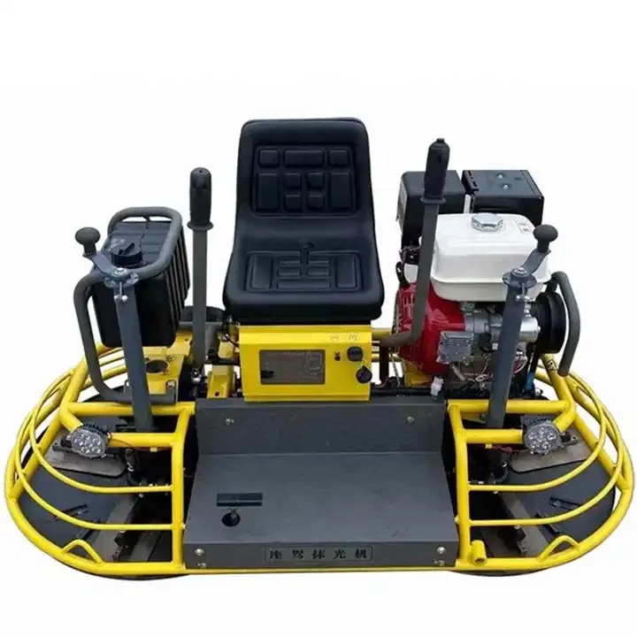 Concrete Finishing Helicopter Ride on Helicopter Double Cylinder petrol Engine Concrete Power Trowel Machine Price