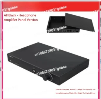 Hot selling all aluminum C3850 front chassis, headphone amplifier chassis, aluminum shell
