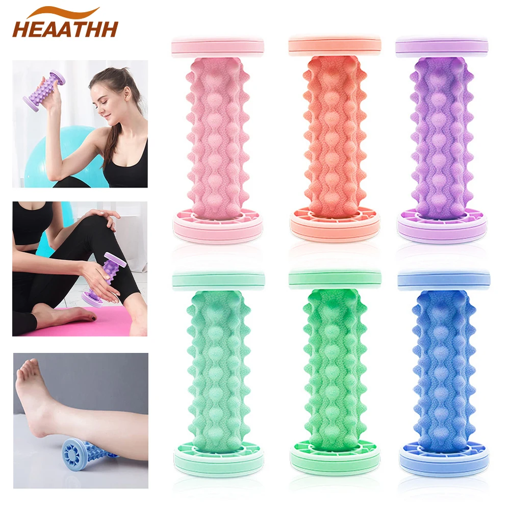 Muscle Massage Roller Hand Foot Roller Massager Acupressure Trigger Point Therapy Body Massage Relax & Relieve Muscle Soreness