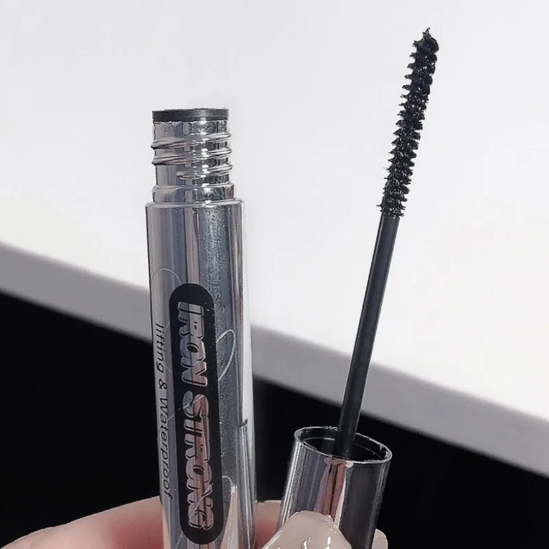 Ultra feine schwarzbraune Mascara verlängert Wimpern extra Volumen wasserdicht Curling natürliche Wimpern Mascara kosmetisches Make-up