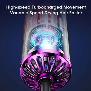 Multifunktionaler Haartrockner, heißer Luftkamm, automatische Ripple -Stange, gerader Kamm, Werkzeugstil im Lounge, schnelles Trocknen, 5 in 1 12 Hauptverkäufe Haartrockner Dyson - №6