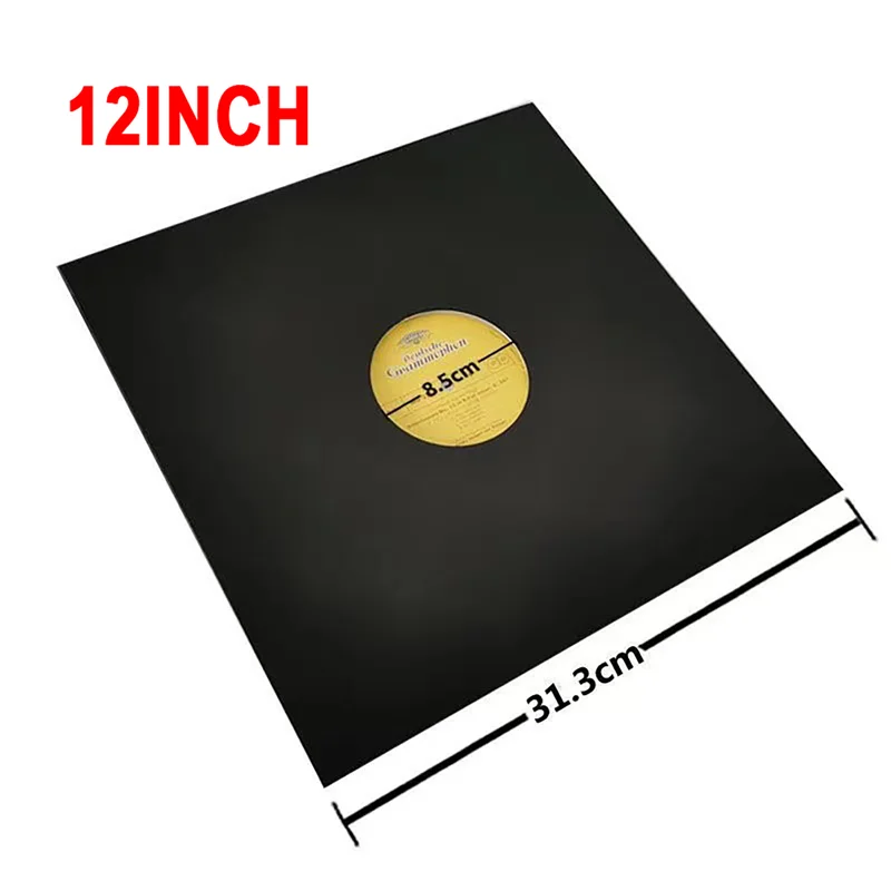 10pcs 12inch Paper Vinyl Record Cover Anti-Static CD Player Protective Case With Inner Bag Tornamesa Para Discos De Vinilo