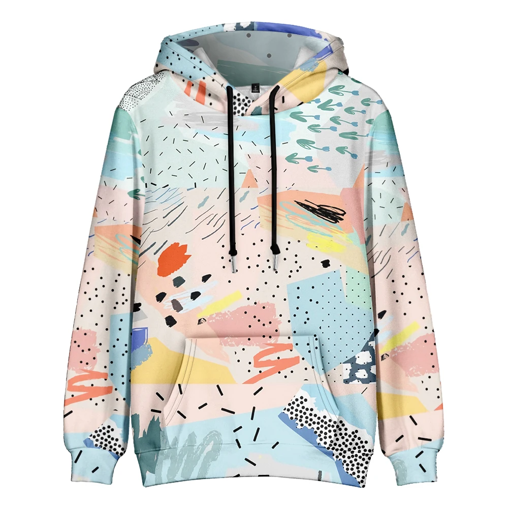 

Harajuku Couple's Hooded Sweatshirts Unisex Korean-Style Fuzzy Hoodies Matching Winter Couple Outfits Lightweight Pullover Tops