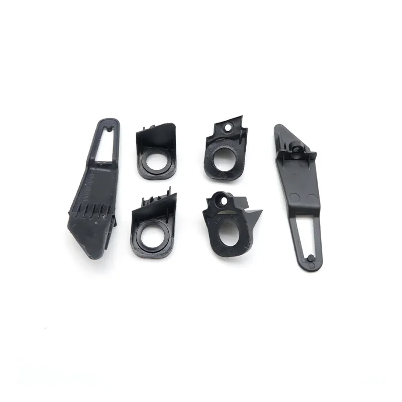1 Pair Car Headlight Repair Kit Black Plastic Bracket Plastic Accessories for Volkswagen Touareg 2011-2014 7P0998225 7P0998226