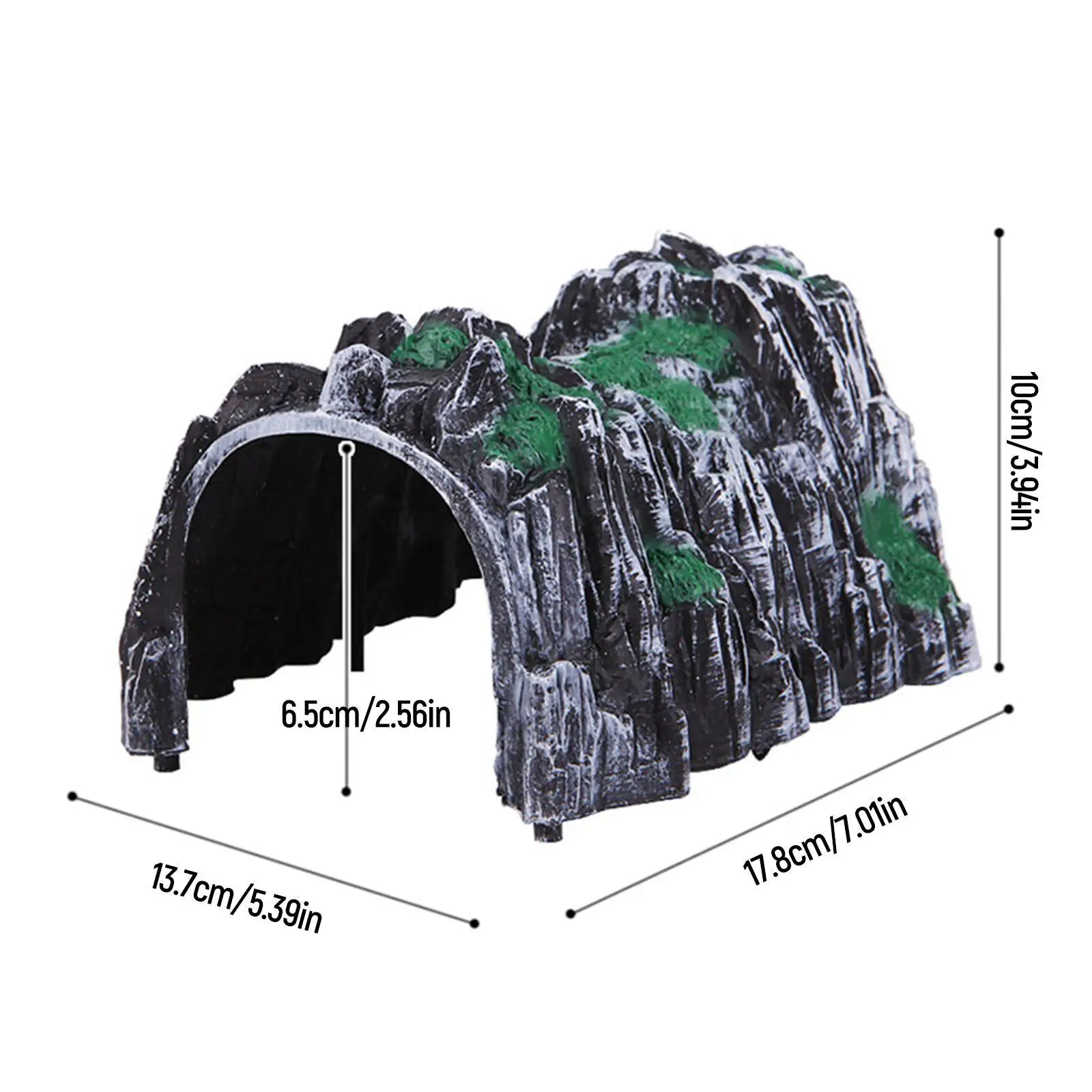 Diy modelo trem 1:87 cenário rockery túnel acessórios de jardim brinquedo para meninos