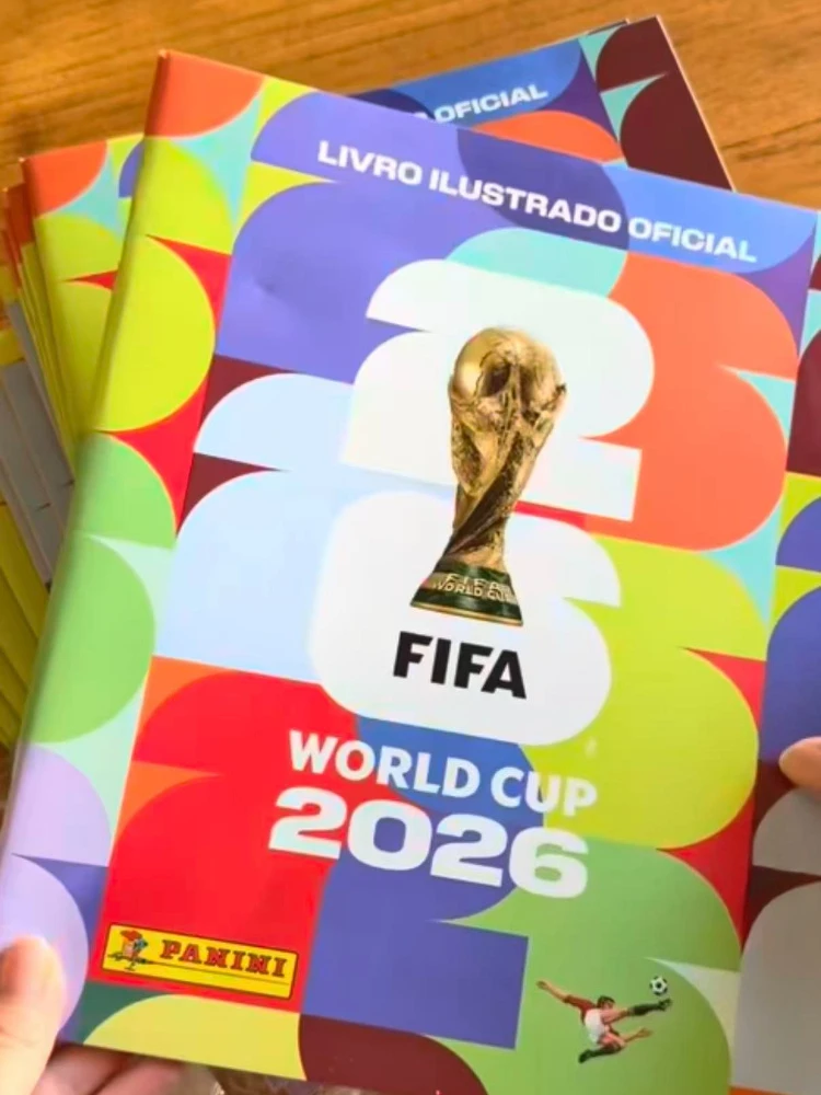 Panini Official 2026 FIFA World Cup Sticker Pack And Album Complete Soccer Fans Memorabilia Collection Set