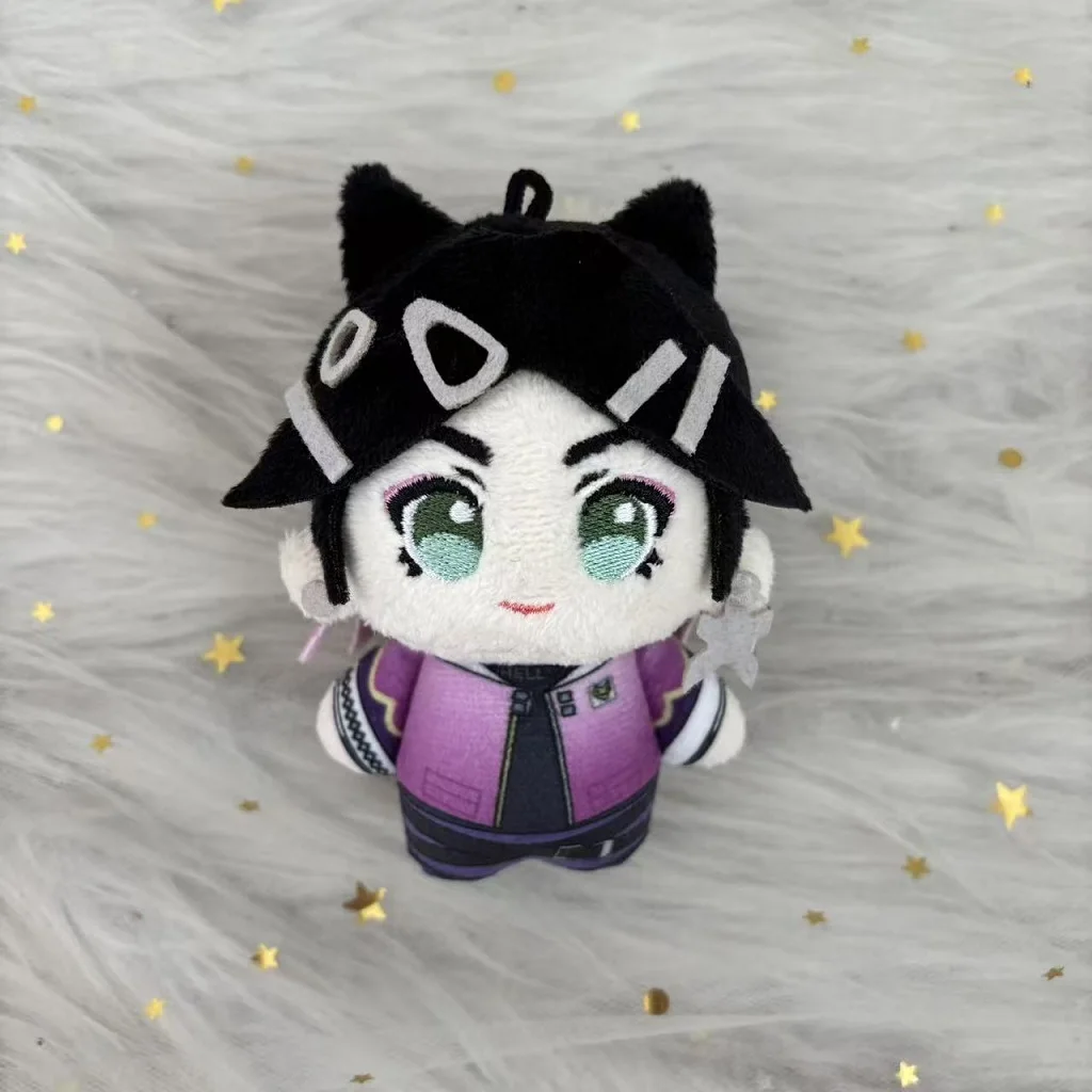 Nuevo juego VALORANT clavo Adorable peluche impreso estrella de mar cuerpo muñeca 10cm colgante Cosplay llavero juguetes mochila adornos regalo