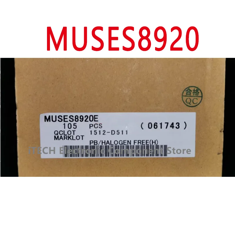 1pcs/lot Original MUSES8820 MUSES8920 MUSES 8820 8920 OP AMP For HiFi Audio Amplifier Replaces AD8620 SOP-8 IC Chip 100% New