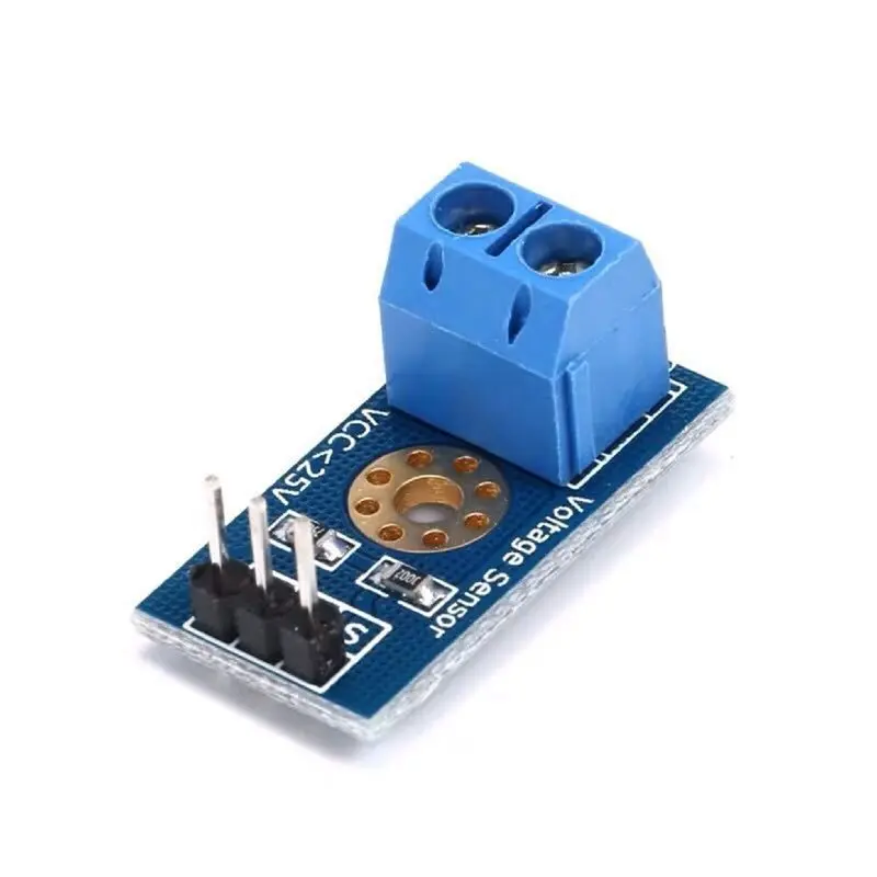 NEW HOT In Stock-Analog Voltage Divider Board 10Pcs DC 0-25V Voltage Sensor Detection Module For Microcontroller ADC Input