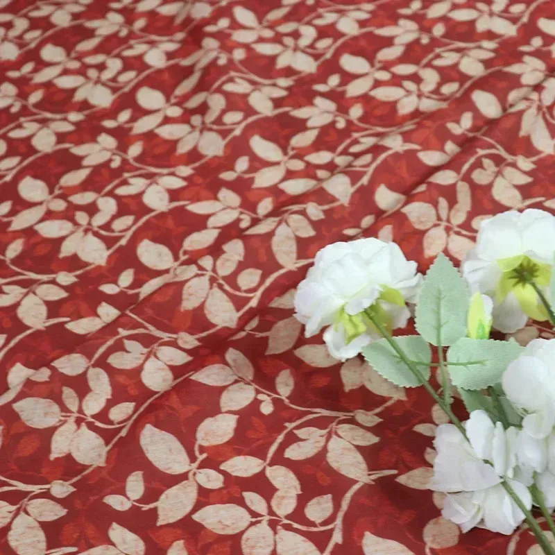 Рисунок 6 - 100% льняная ткань с принтом рами