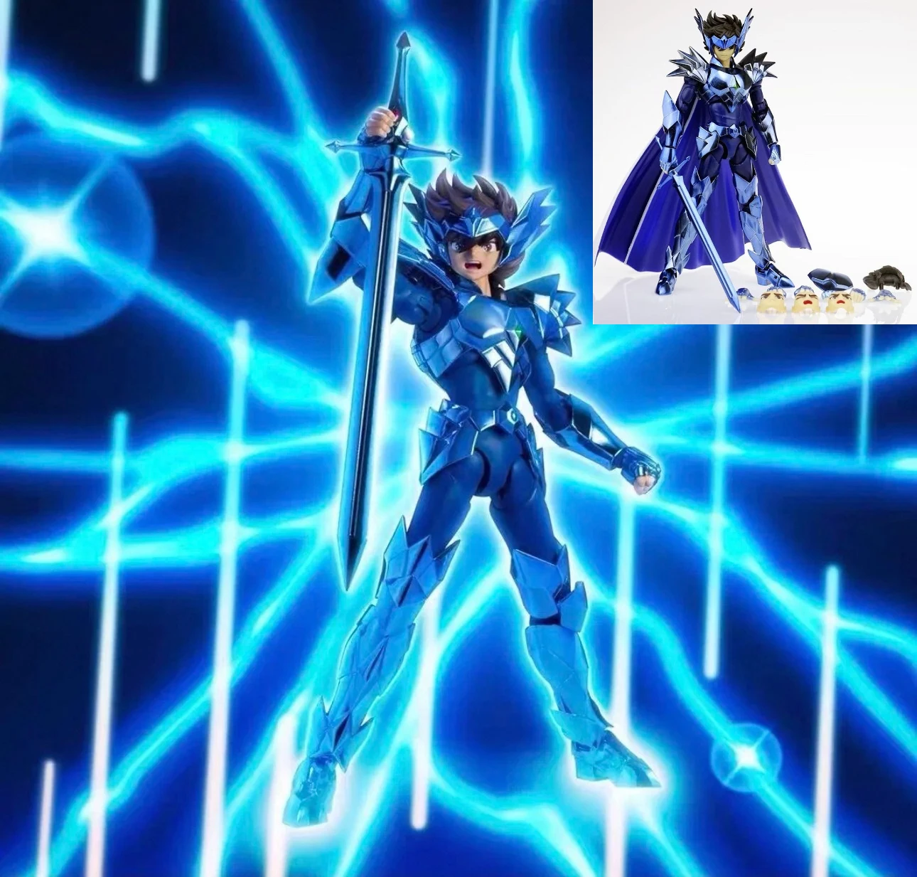 

In Stock MST Model Saint Seiya Myth Cloth EX Asgard Odin + Object / Totem Action Figure Knights of Zodiac Collect model toys