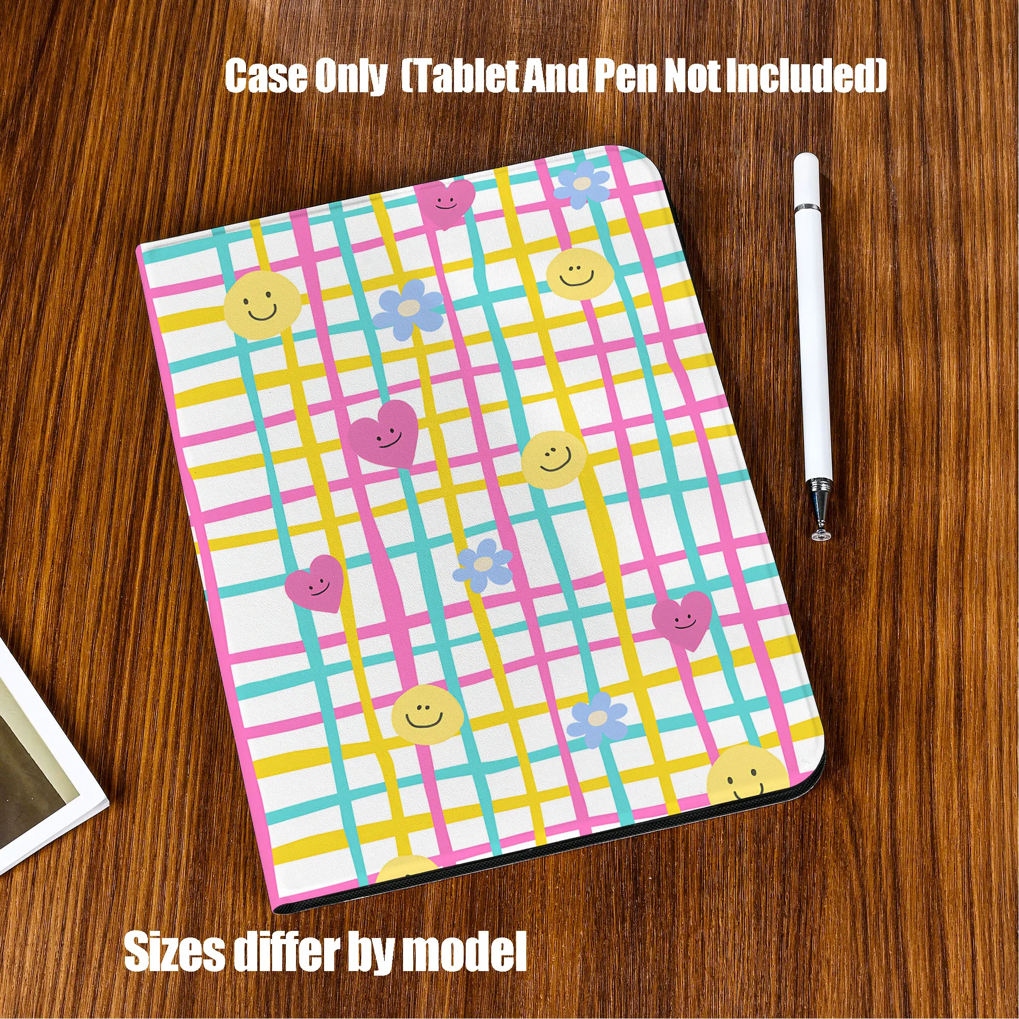 Shockproof TPU Tablet Protective Case with Pencil Holder Auto Sleep Wake for Apple /Samsung/Xiaomi/Redmi/Huawei/Honor