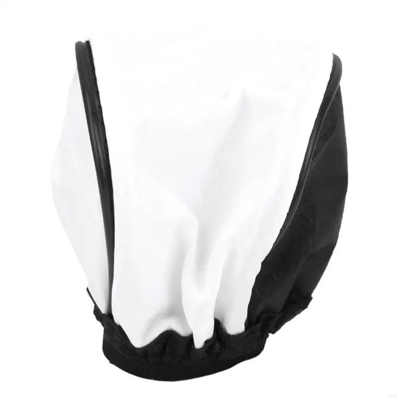 Boîte à lumière ronde 19QA, 2 pièces, diffuseur prise vue, pour flashes DSLR