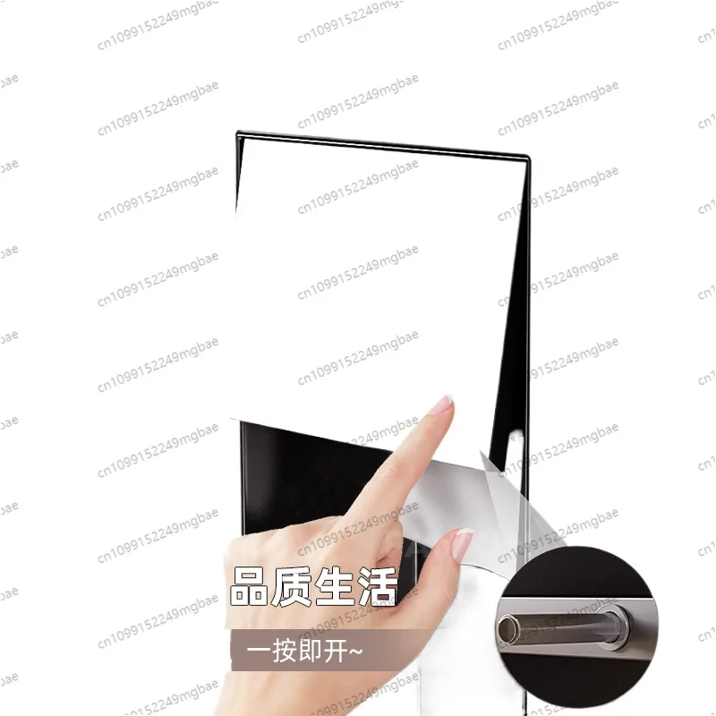 Toilet hidden niche Embedded stainless steel tissue box Bathroom toilet Mobile phone rack Customized niche