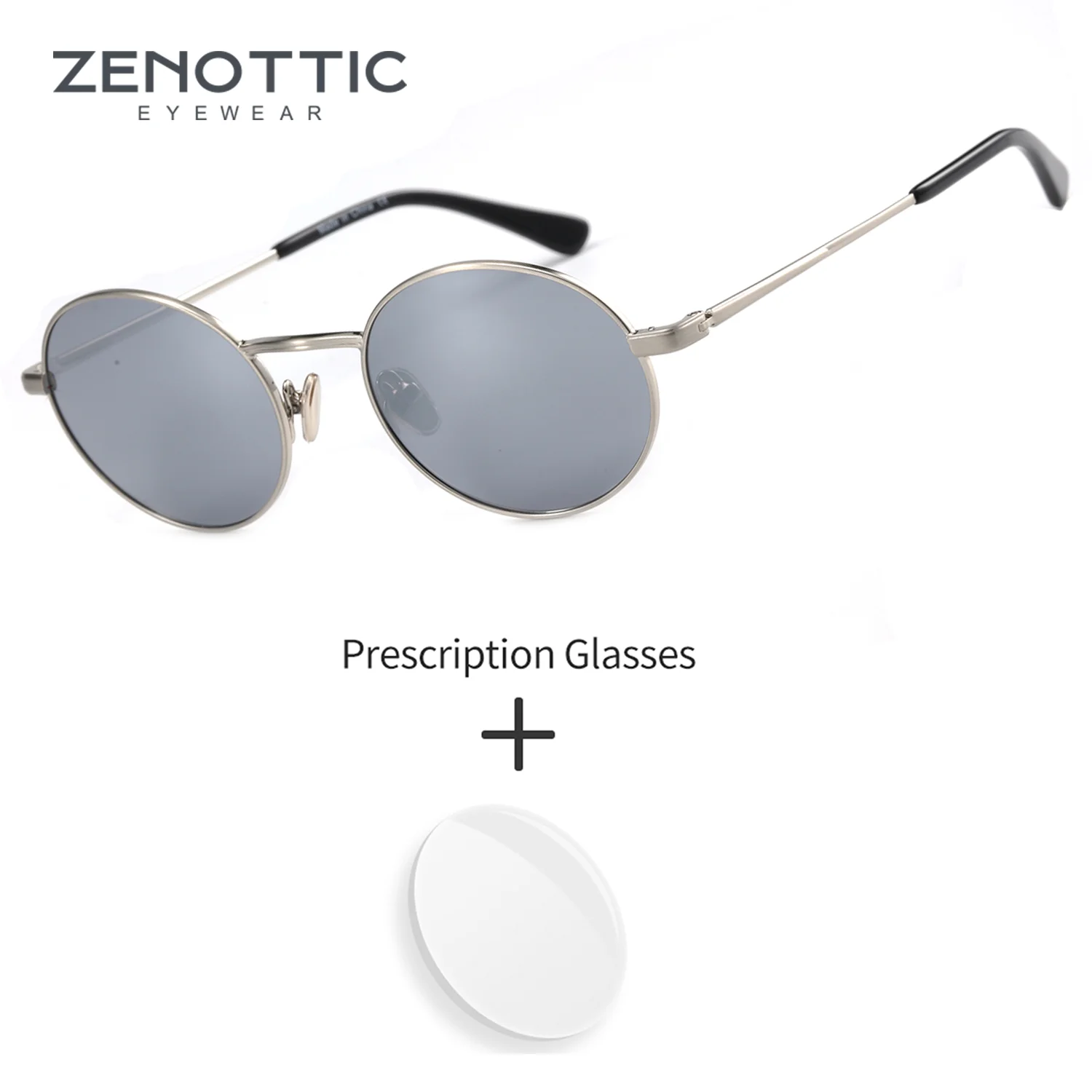 

Винтажные круглые солнцезащитные очки унисекс ZENOTTIC, поляризованные, с защитой от ультрафиолета UV400, для вождения и путешествий на открытом воздухе