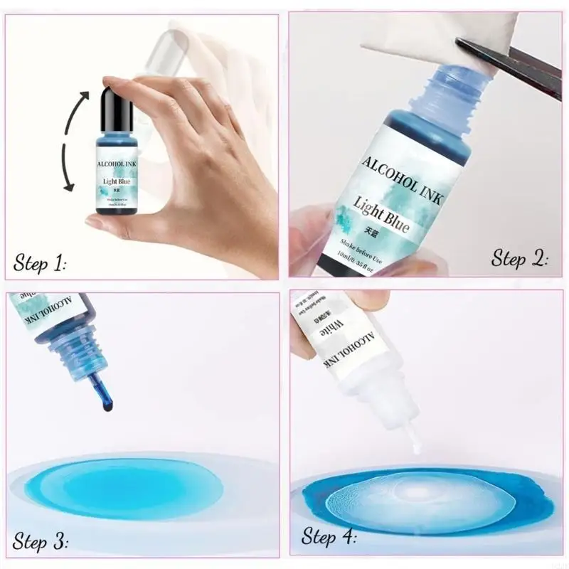 Set of 30 Epoxy Resin Dye Crafting Dye Painting Inks Jewelry Making Inks Intense Pigment Colors Epoxy Resin Paint