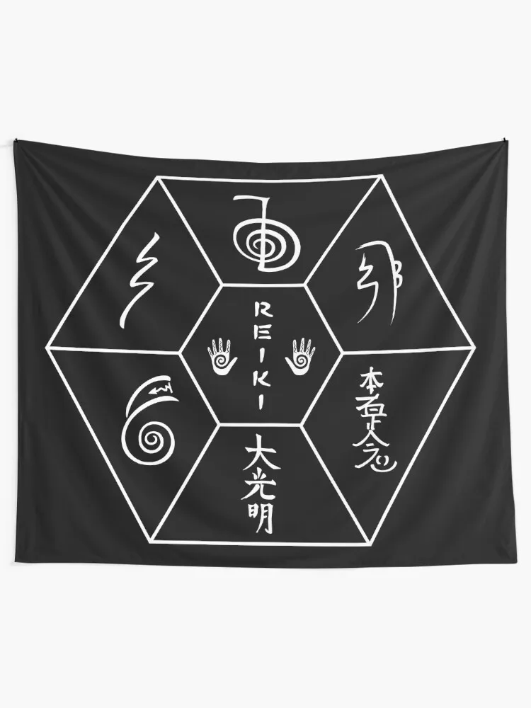 Reiki Symbols Tapestry Art Mural Home Decoration Accessories Wall Decorations Hanging Wall Tapestry